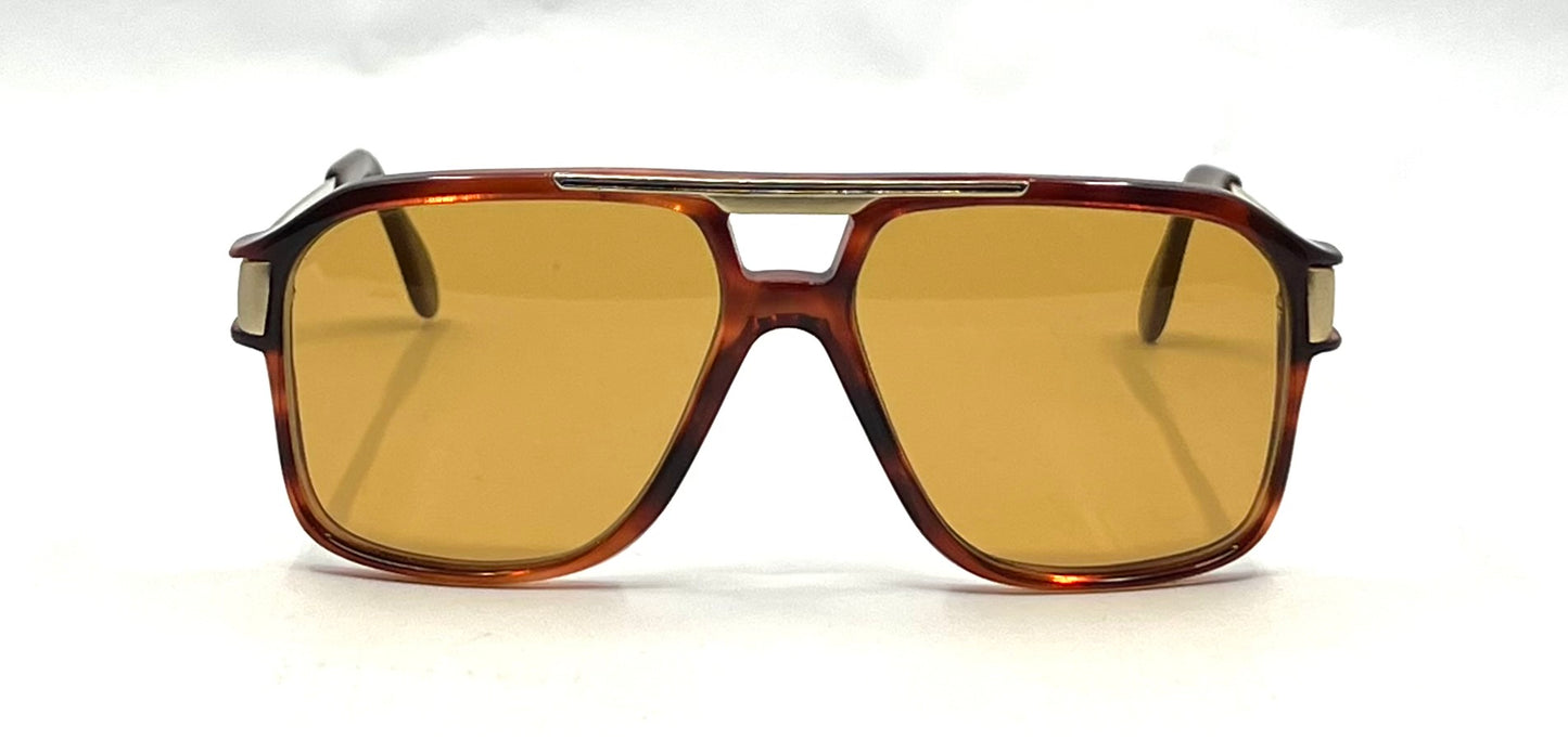 Yves Saint Laurent YSL 345 II VINTAGE Sunglasses-New Golden Ember Custom Lenses-Unworn