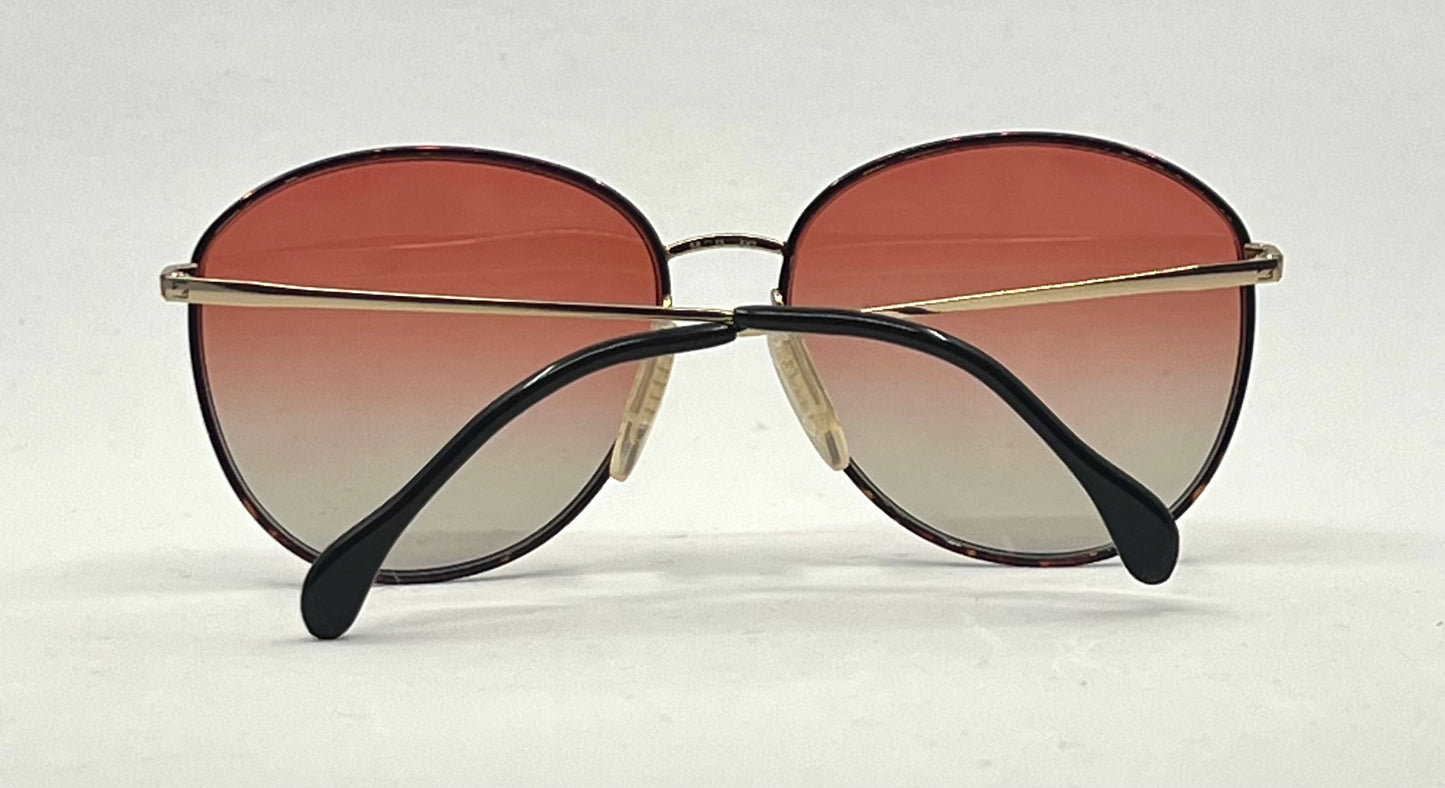ZEISS 6595 4402 Vintage Sunglasses| New Gradient Tinted Custom Lenses-Germany