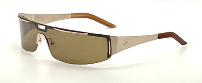 Basile BA4303 Shield Sunglasses Unworn NOS Made in Italy Y2K