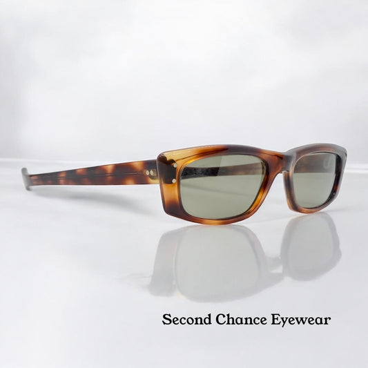 Vintage 1950s-60s Liberty Winsum Frame w/New, Custom Berko’s Designs Lenses