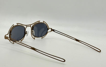 Raf Simons × Linda Farrow RAF13-C1 Bronze Sunglasses – Rare Collaboration