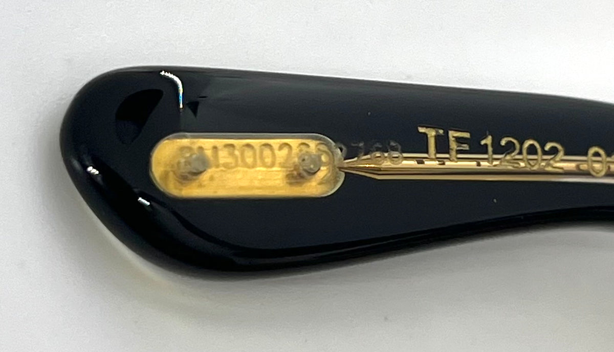 Tom Ford TF1202 01A ICON Sunglasses-Zeiss Lenses – Full Kit-56mm-New/Unworn