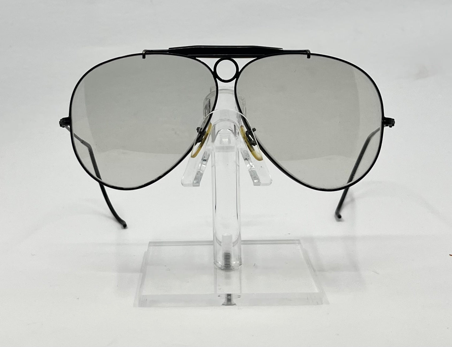 Ray-Ban Vintage Outdoorsman II-Black Aviator-Photochromic Lenses-62mm