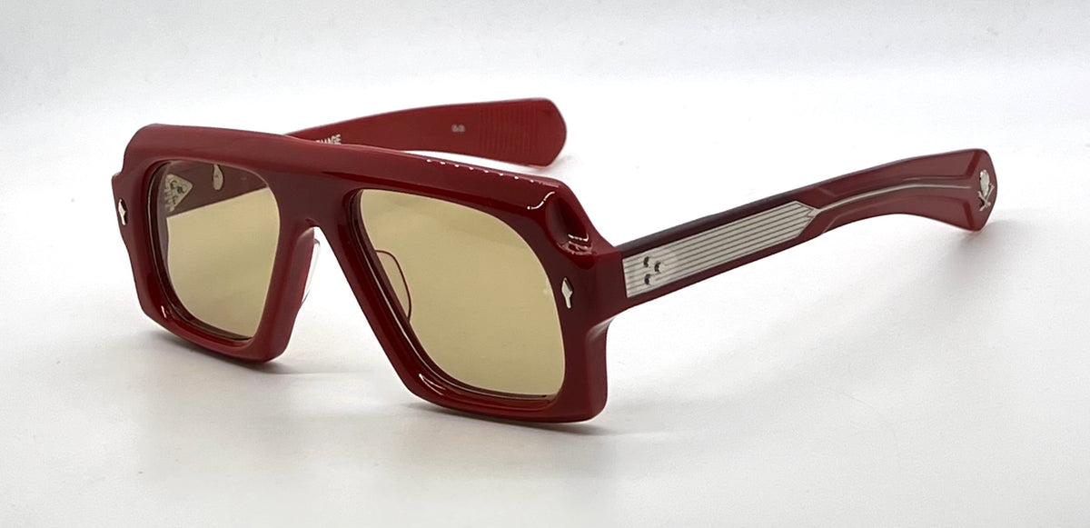 Jacques Marie Mage Decato Vermillion Bunker77 Sunglasses LTD 25 Unworn Full Kit