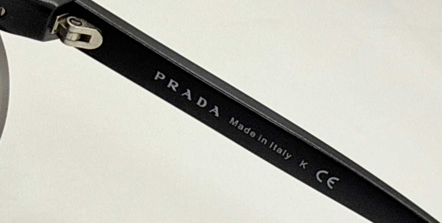 Prada SPR23P Sunglasses Deadstock Unworn Full Kit Made Italy Navigator