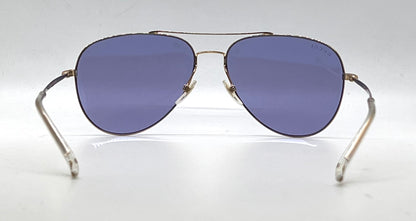 Gucci GG 2245/S DDB35 Gold Lilac Mirror Aviator Sunglasses-Unworn-Full Kit-Italy