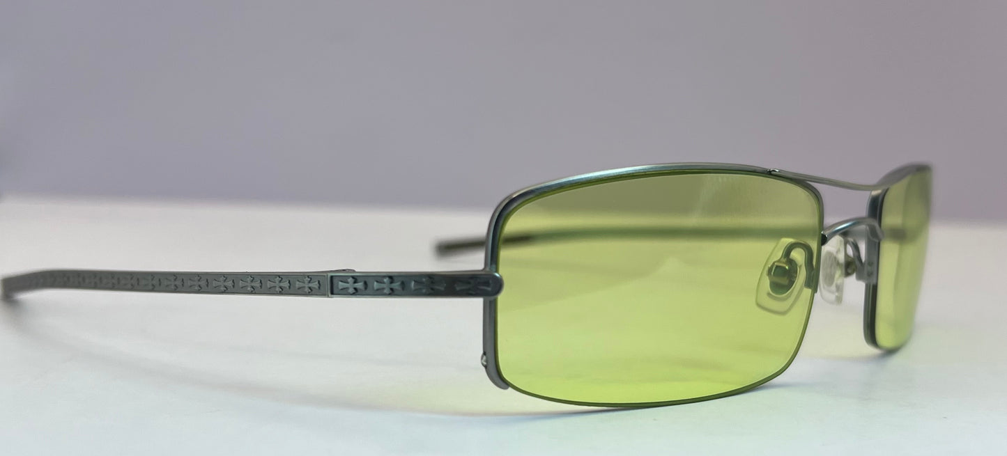 Vintage CHROME HEARTS HELL RAISER-with NEW Day/Night Yellow & Green Lenses