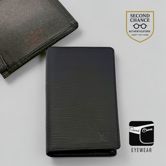 Louis Vuitton Epi Long Wallet Noir 2002 Vintage France