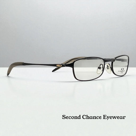 Oakley Straight Line 2.0 11-729 Eyeglasses Black 52mm-Deadstock/Unworn Vintage-Italy