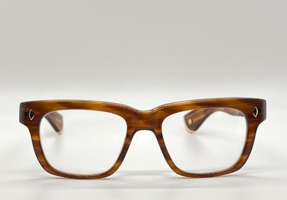 GARRETT LEIGHT X OFFICINE GEREALE 118 DB Demi Blonde-Unisex Eyeglass Frame