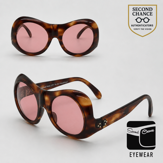 Actuell Mod. 277 Oversized Vintage Round Sunglasses Tortoise/Unworn-Germany