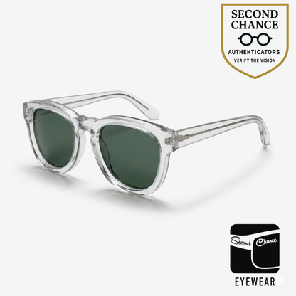 Anglo American MOD-230 Crystal Sunglasses-New Custom Lenses-Unworn
