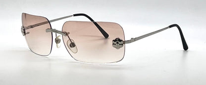 Chanel 4085 Y2K Rimless Camellia-Unworn Reconstructed Custom Sunglasses