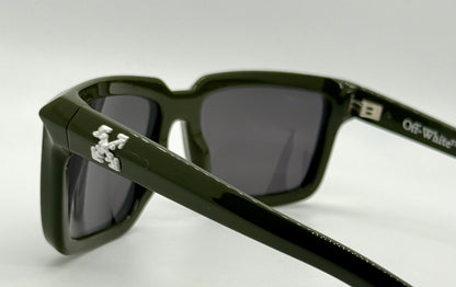 Off-White™ OE RI067 5707 GREEN Sunglasses-Rare Colorway-New/Unworn-Full Kit-59mm