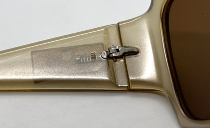 Christian Dior Night 3 WG8 Vintage Sunglasses-New Solid Brown Custom Lens-59mm