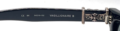 Chrome Hearts Vagillionaire II BK Zeiss Custom Sunglasses Full Kit Japan