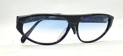 Neostyle Fashtrend 33/667 VINTAGE Sunglasses-Blue Acetate-New Gradient Custom Lenses