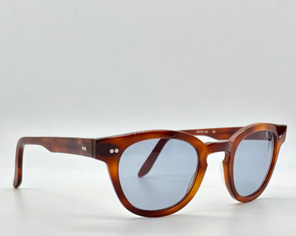 SEE 0528 Core Collection C6 45mm Sunglasses w/New, Light Blue Day/Night CUSTOM Lenses