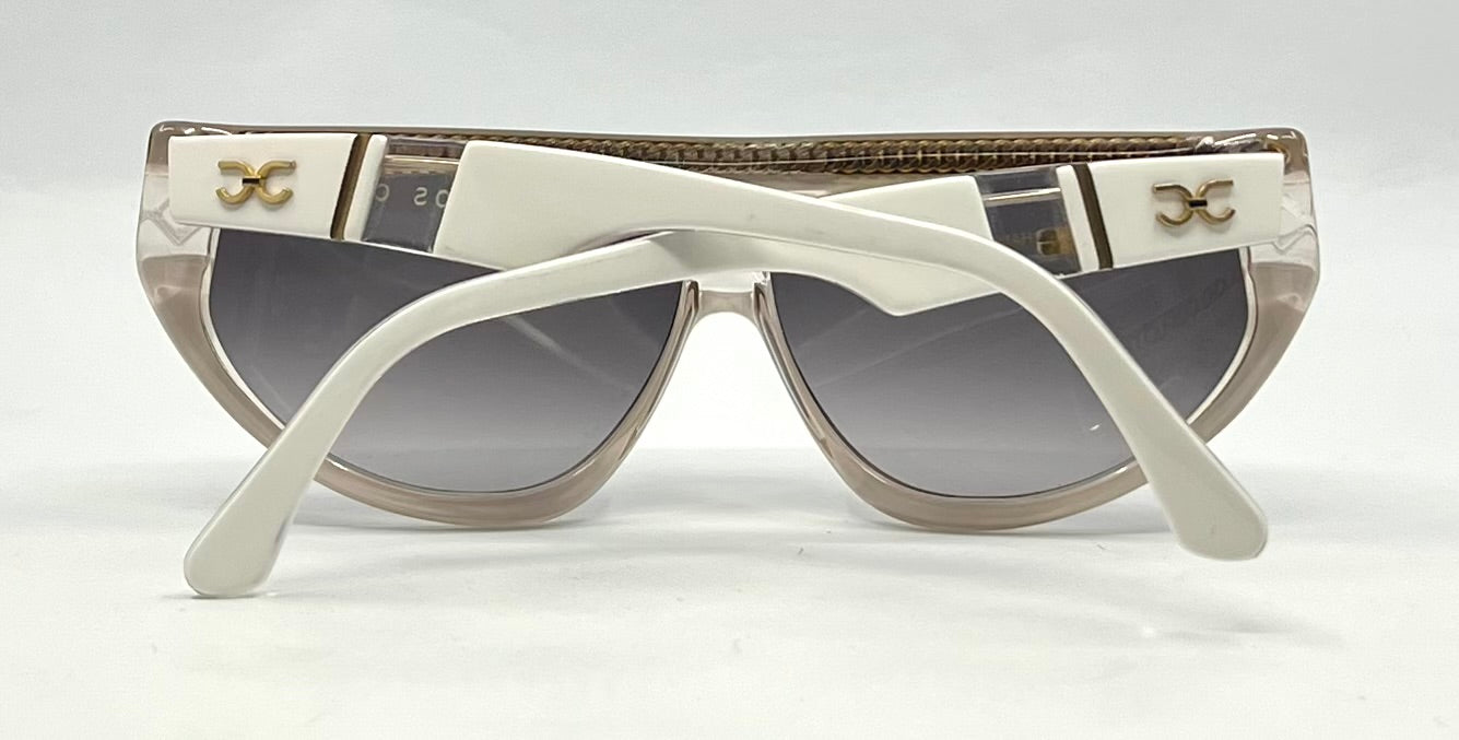 Claudio Carlotti STRATOS CC.07 Unworn Vintage-French Leather Sunglasses