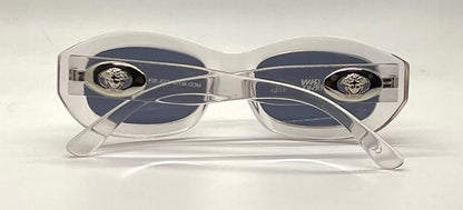 Gianni Versace 481/A 924 Vintage Crystal Sunglasses NOS/Original Lenses-Italy-54mm