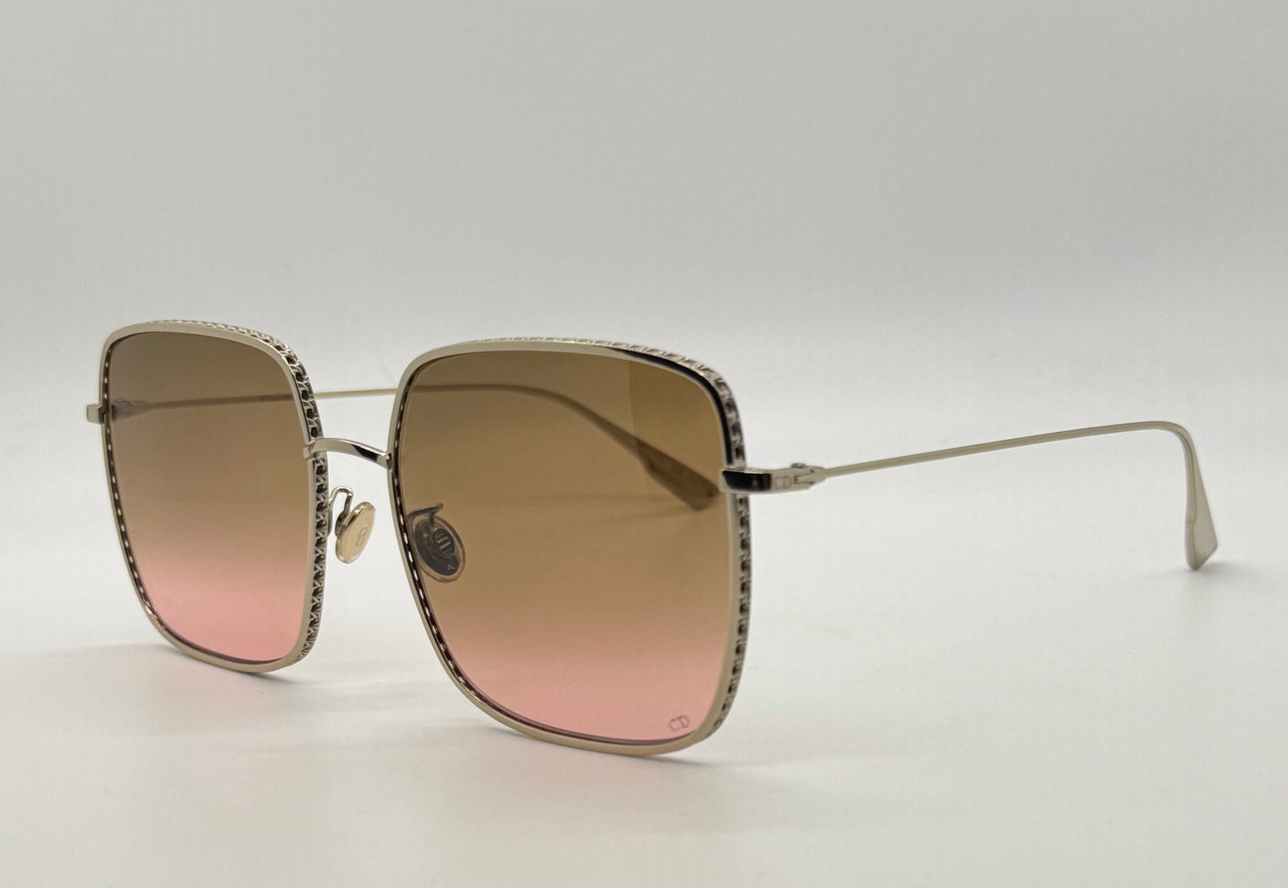 DIOR BY DIOR 3F Sunglasses-Silver Frame w/Gradient lenses-Y2K Vintage-Italy-Unworn