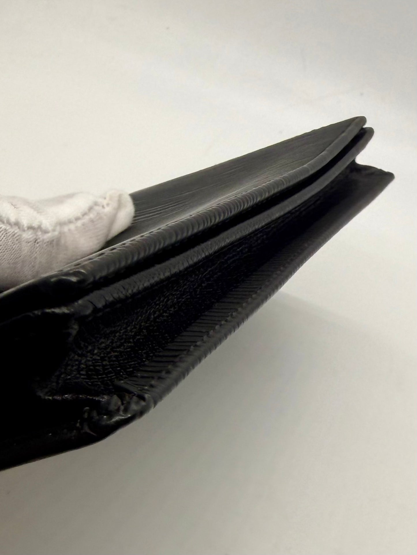 Louis Vuitton Epi 707 Noir Long Wallet 2006 Vintage France