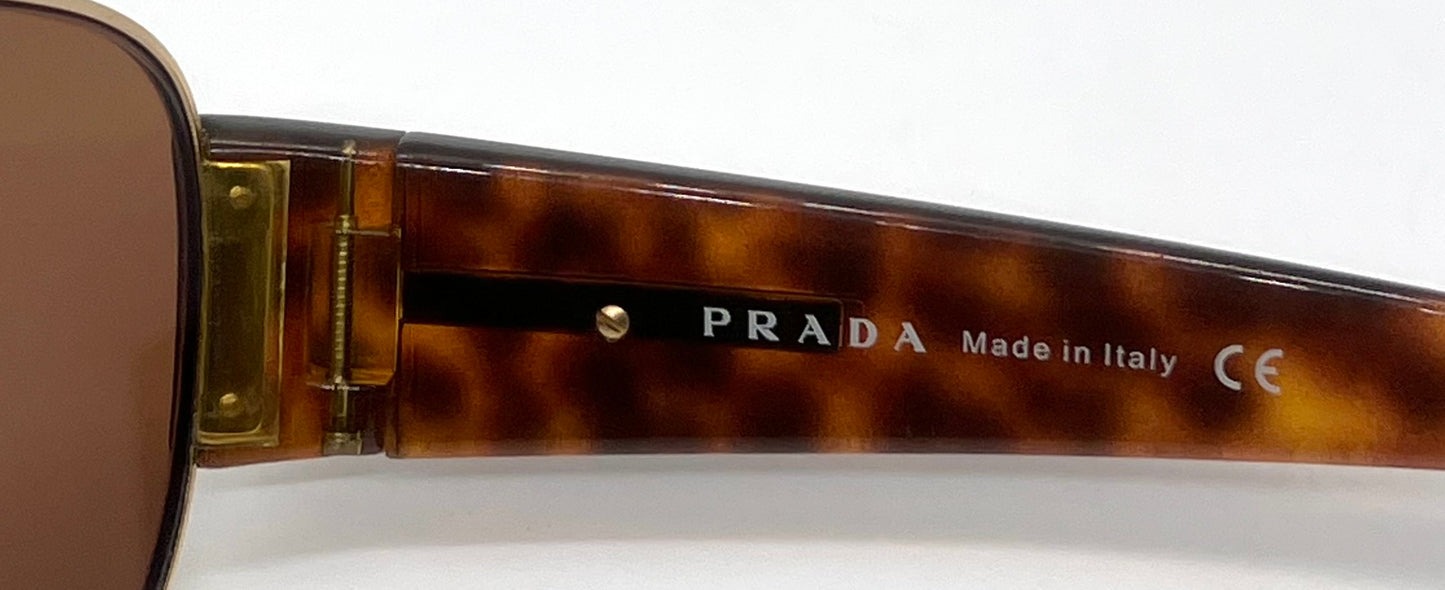 Prada SPR 52G 721-2Z1-Y2K Vintage Sunglasses Unworn w/New Custom Lenses