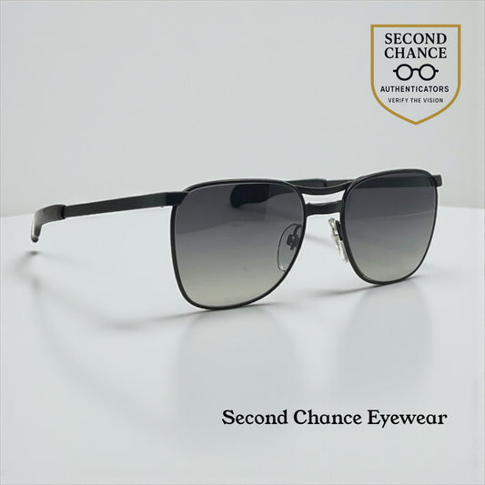 TEAM 7703 003 Vintage Sunglasses w/ New Gradient Grey Custom Lenses-Italy