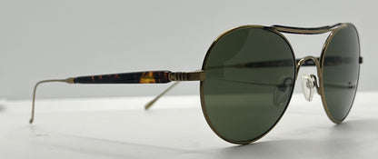 Mosley Tribes x Stüssy MT2034S 503952 Sunglasses-Gold Tortoise 53-21mm-Full Kit