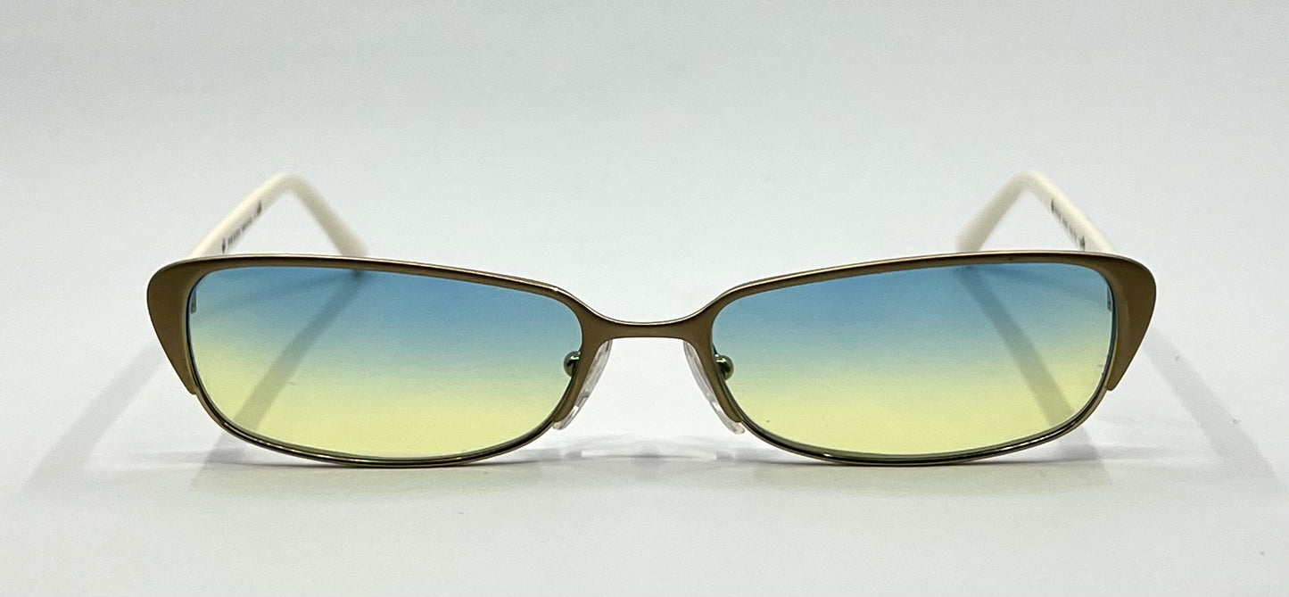 Prada Vpr 54O Deadstock Vintage Sunglasses W|New Gradient Custom Tinted Lenses