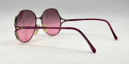 Euroline Exclusive OV55 Vintage Italian Sunglasses-New Pink Gradient Custom Lenses