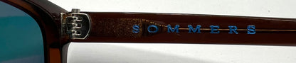 Sommers “Chet” Sunglasses-Red/Orange Mirrored Lenses-Unworn-NOS