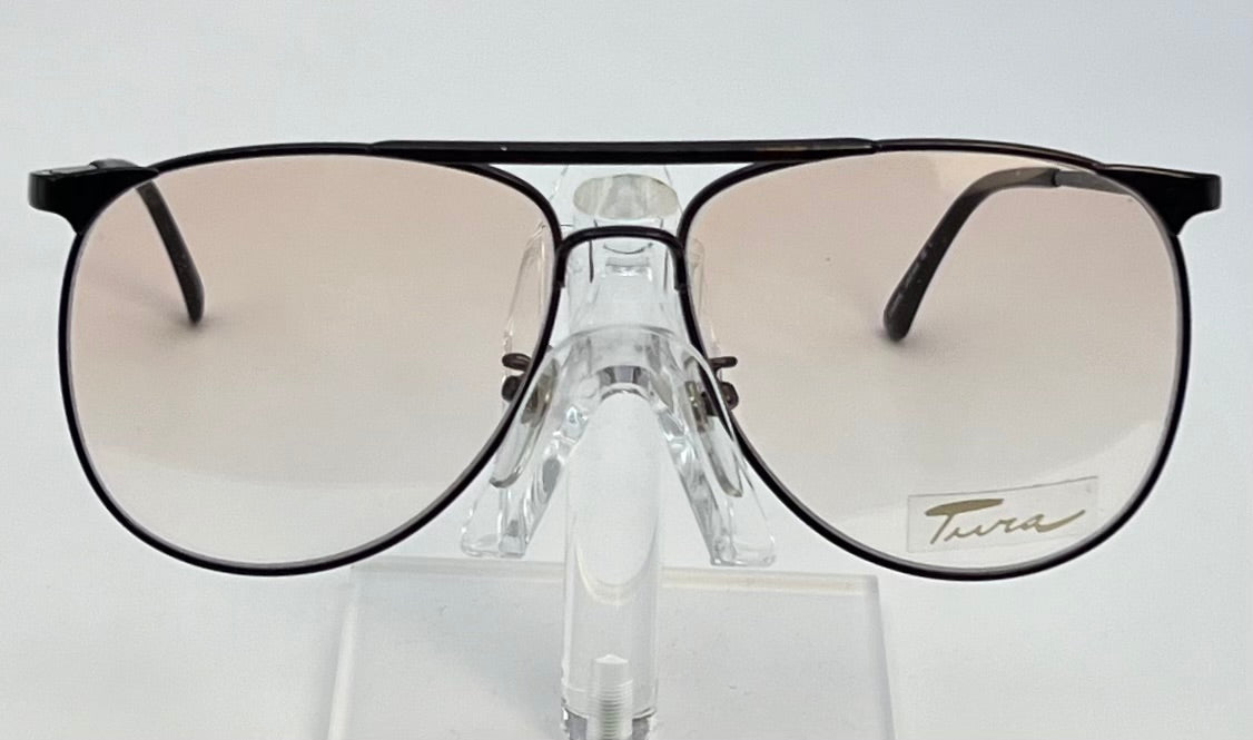 VINTAGE TURA FRAMES-Mod. 278-NEW/OLD STOCK-1970’s Era Double Bridge Look-Japan