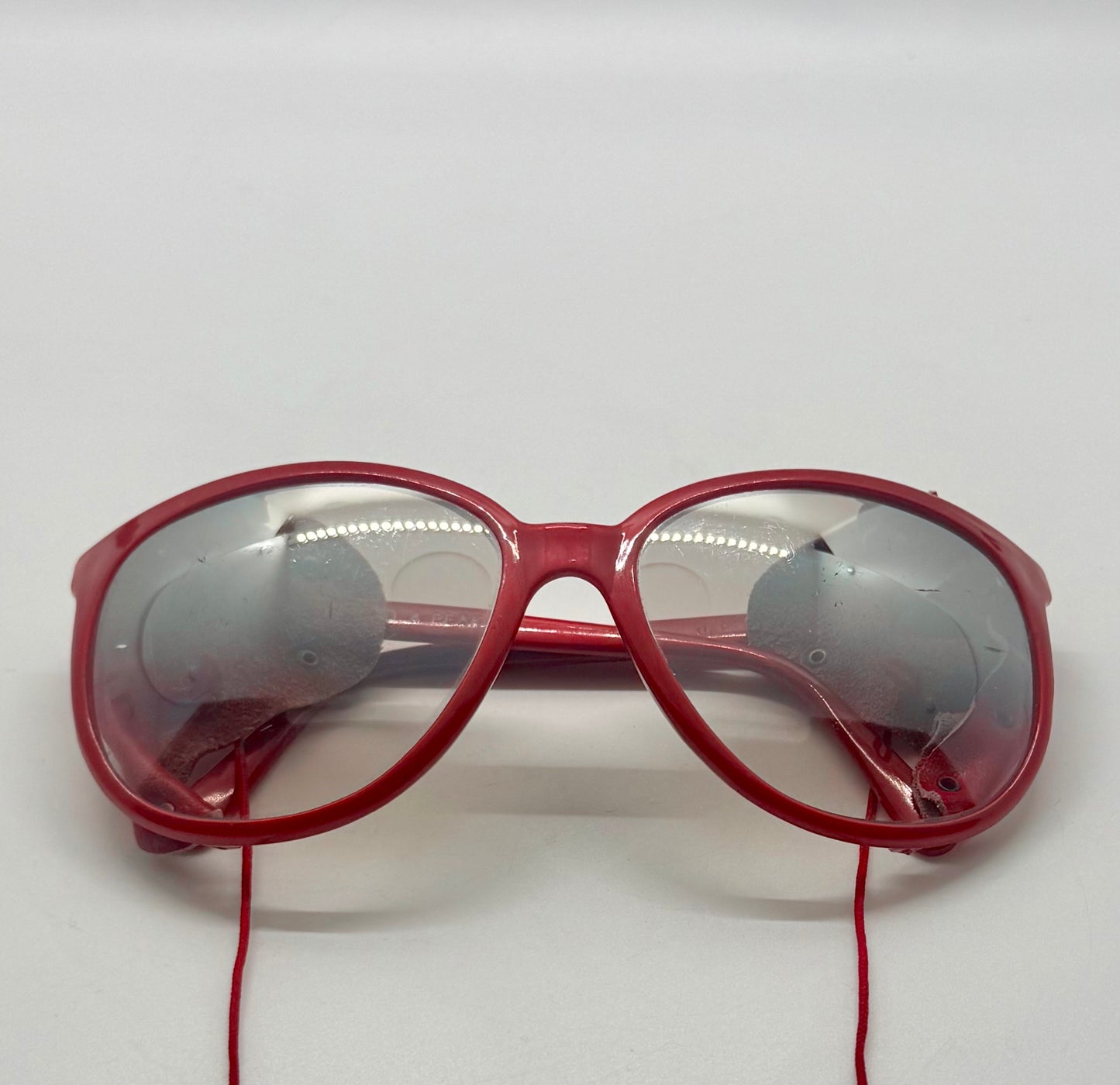 HEAD 4 PEAK Vintage Alpine Glacier Sunglasses Japan Leather Side Shields