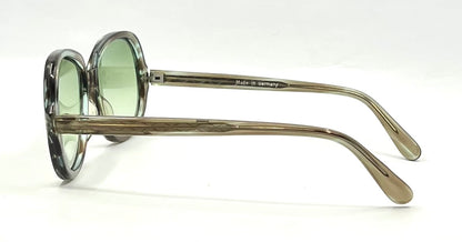 OWE 224-40 VINTAGE Sunglasses Made in Germany-Oversized Round Frame
