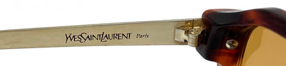 Yves Saint Laurent YSL 345 II VINTAGE Sunglasses-New Golden Ember Custom Lenses-Unworn