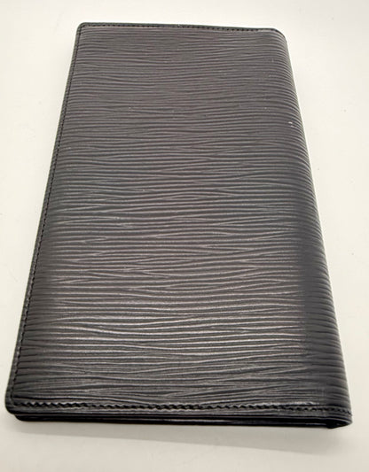 Louis Vuitton Epi Long Wallet Noir 2002 Vintage France