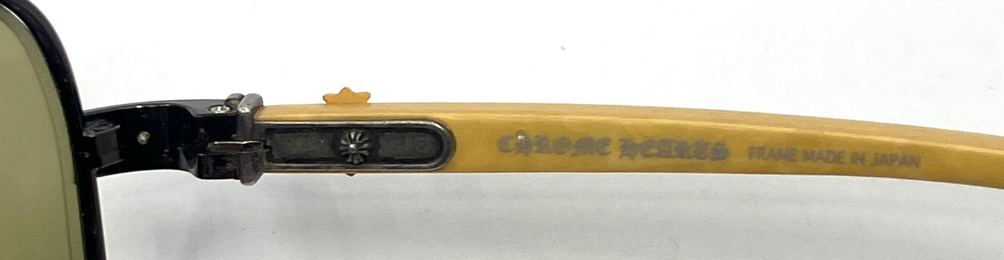 Chrome Hearts TWINKIE BC-WTWD Wood Sunglasses-New Custom Trivex Polarized Lens