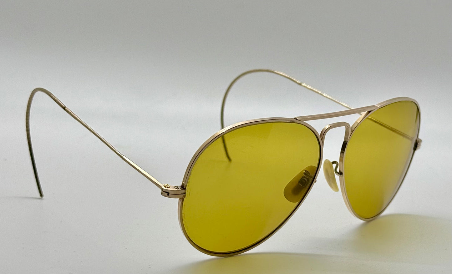 Vintage 1940s Aviator Sunglasses w/ Brand New-Custom Berko’s Designs Lenses