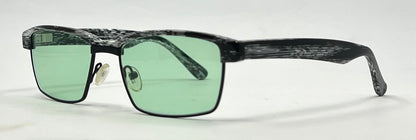 ZEN Barcelona ZR34 Sunglasses w/New Solid Green Custom Lenses-Unworn