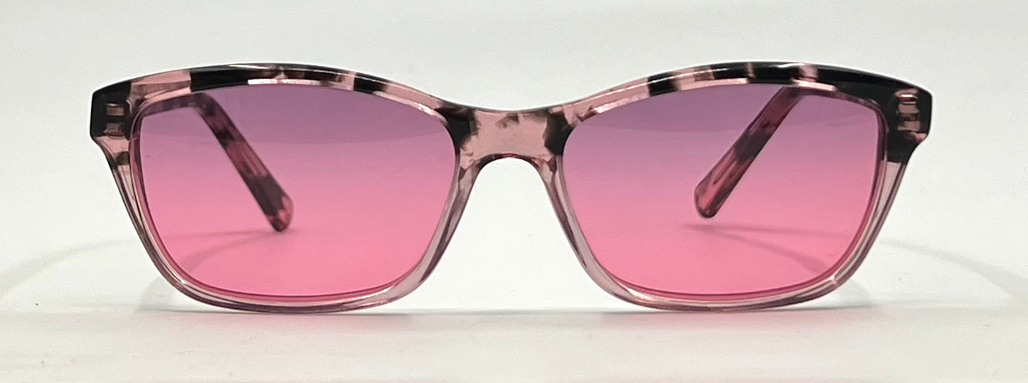 Jean Lafont Paris-Oceane 743 Pink Havana Sunglasses-New Custom Lenses-Unworn