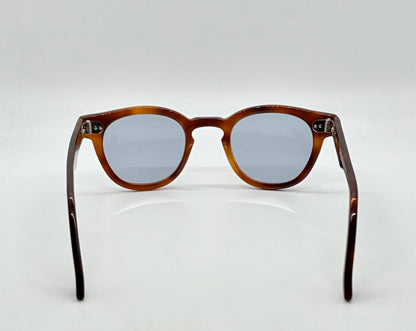 SEE 0528 Core Collection C6 45mm Sunglasses w/New, Light Blue Day/Night CUSTOM Lenses