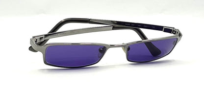 Versace MOD 1041 Vintage Y2K Sunglasses-New Purple Tinted Custom Lenses