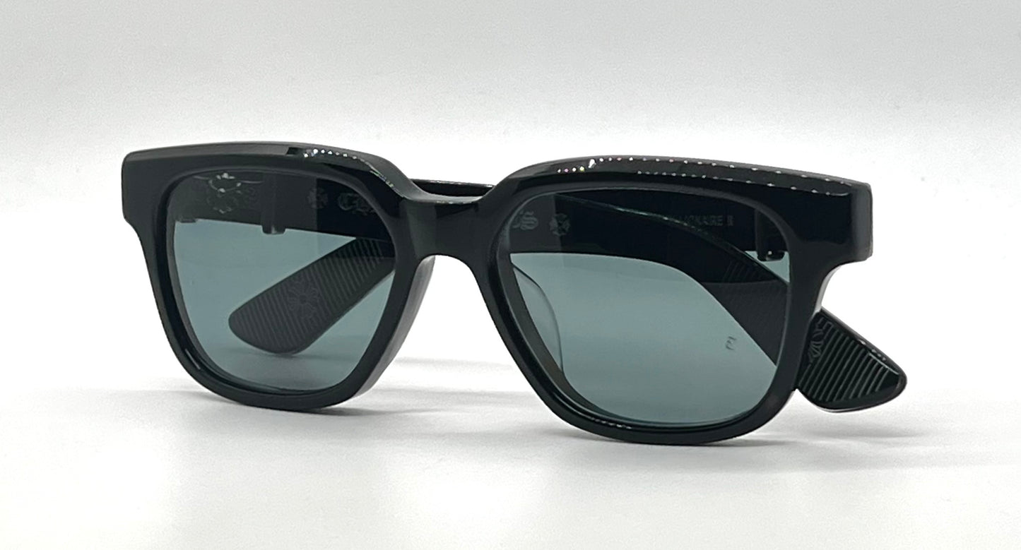 Chrome Hearts Vagillionaire II BK Zeiss Custom Sunglasses Full Kit Japan