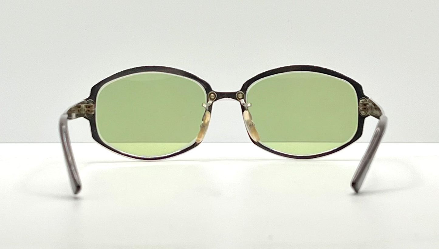 1950s SolarSpecs K&H-Vintage Sunglasses-USA w/ Brand New, Custom Atomic Green Day/Night Lenses