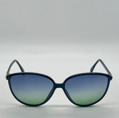 Silhouette M 1709 C 5504 Vintage Sunglasses w/New Blue-to-Green Custom Gradient Lenses