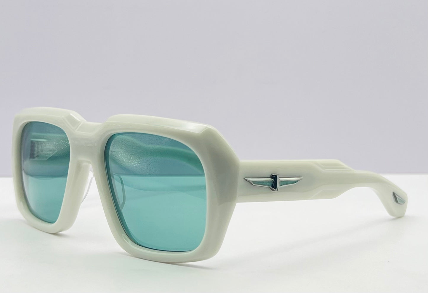 Jacques Marie Mage Sunglasses-Last Frontier III-THE CODY in CEMENT-LTD Production Batch of 25-FULL KIT-#2