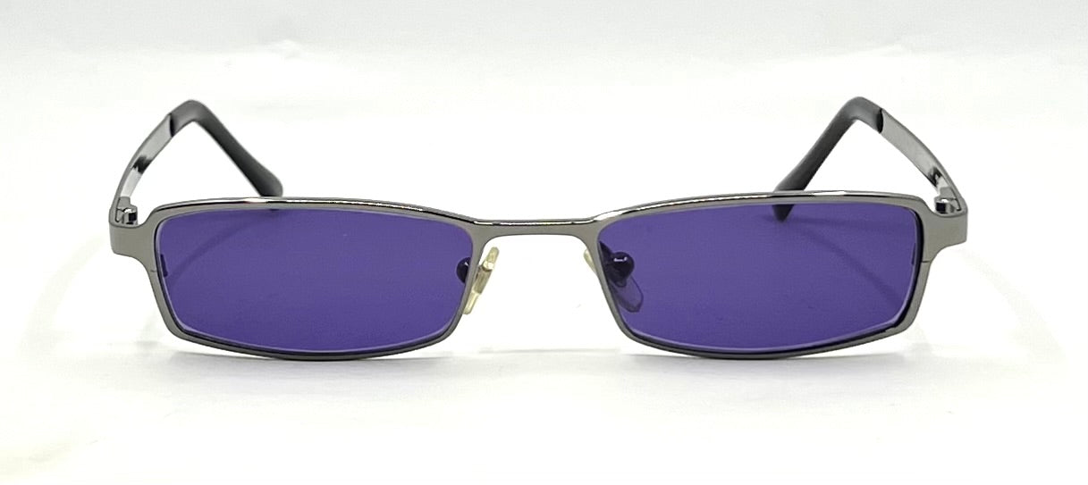 Versace MOD 1041 Vintage Y2K Sunglasses-New Purple Tinted Custom Lenses