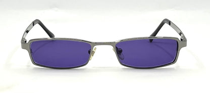 Versace MOD 1041 Vintage Y2K Sunglasses-New Purple Tinted Custom Lenses
