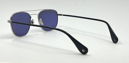 Garrett Leight Club House II SVBK Deadstock Sunglasses Full Kit-51mm
